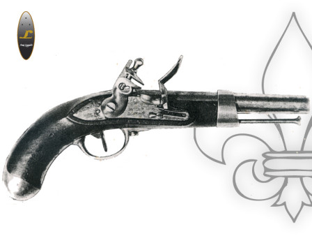 Pistola avancarica borbonica modello Anno XIII