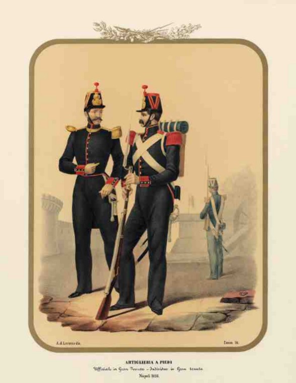 Artigliere Regno delle Due Sicilie