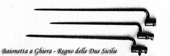Baionetta a ghiera Regno delle Due Sicilie