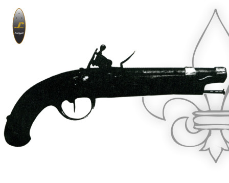 Pistola avancarica Borbonica Anno IX