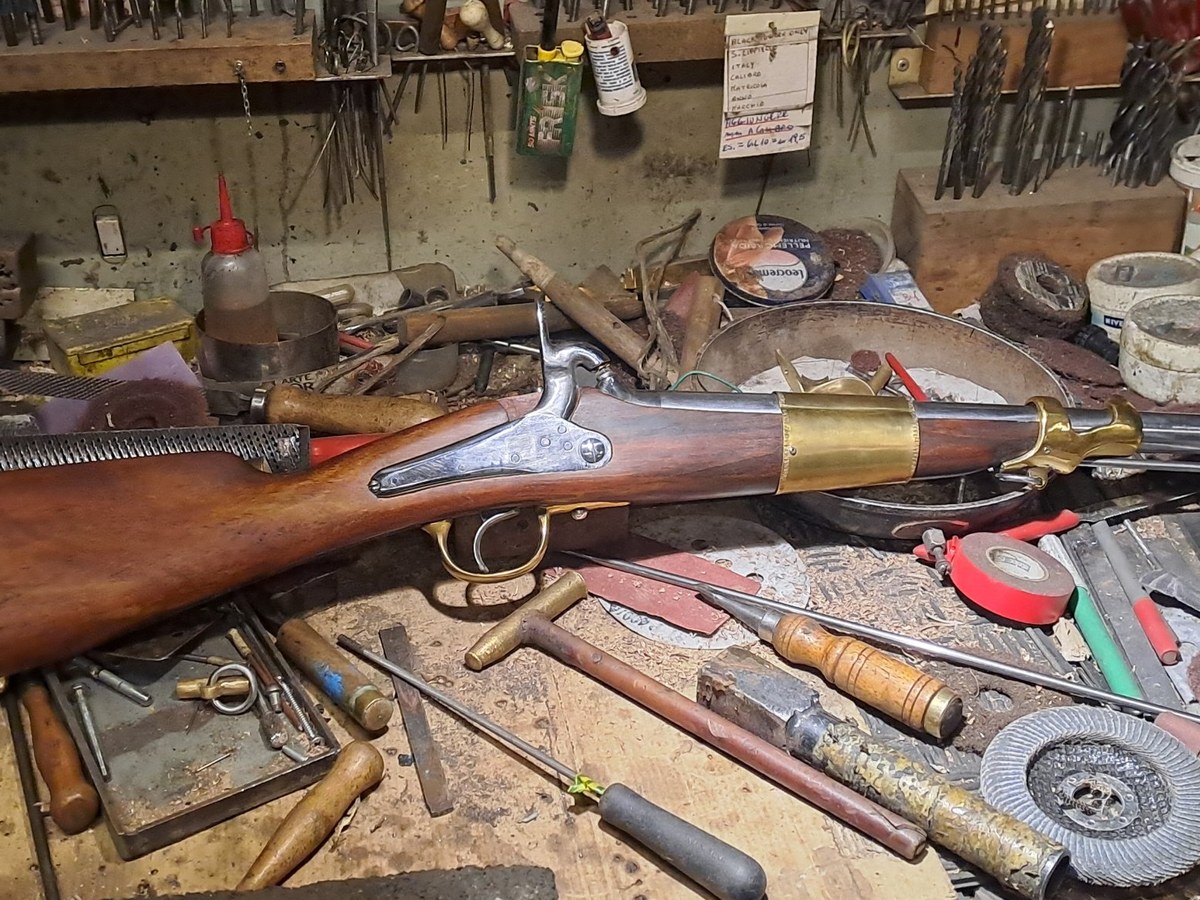 Restauro di un’arma ad avancarica